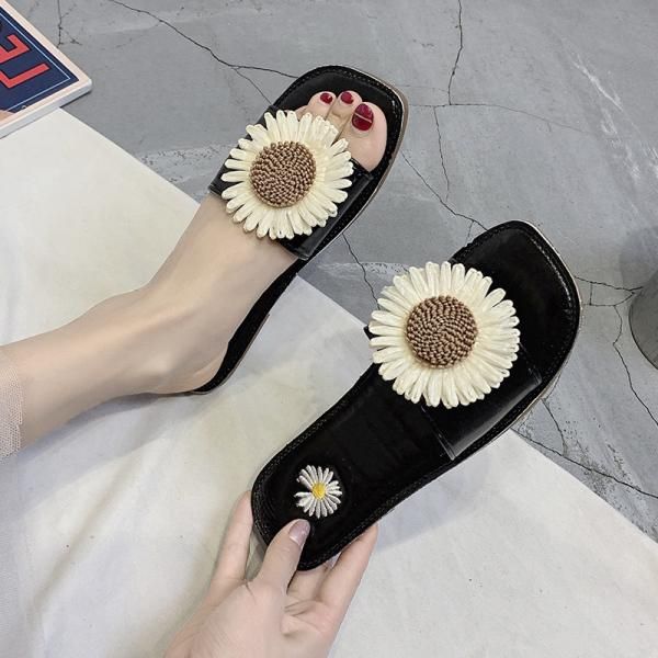 low flower home slippers women's flat shoes female luxury slides lady massage rubber soft designer girl floral fashion pu basic, Black
low flower home slippers women's flat shoes female luxury slides lady massage rubber soft designer girl floral fashion pu basic, Black