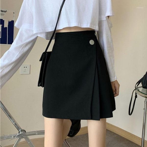 skirts irregular black skirt female spring 2021 high waist thin a-line student pleated short
skirts irregular black skirt female spring 2021 high waist thin a-line student pleated short