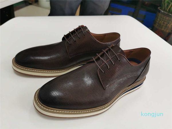 designer- cowhide pressure breathable round hole, shoe mouth package small edge technology, do not need to sacrifice comfort of the home, ca, Black
designer- cowhide pressure breathable round hole, shoe mouth package small edge technology, do not need to sacrifice comfort of the home, ca, Black