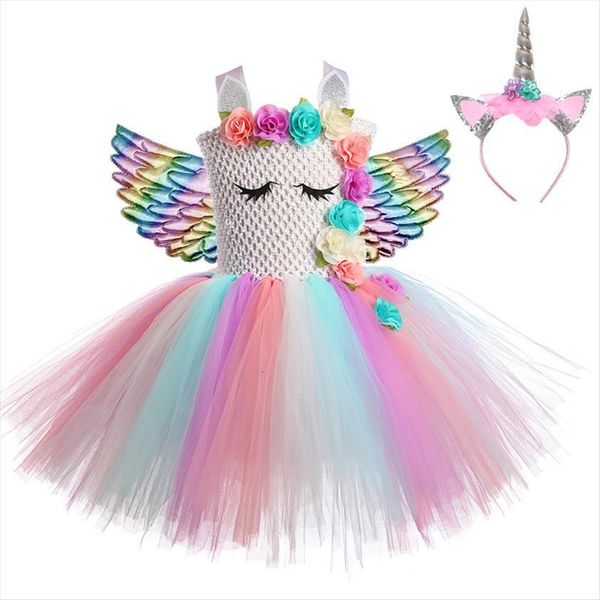 unicorn princess baby girls for girl dress cosplay rainbow kids birthday halloween party costume with wings, Red;yellow
unicorn princess baby girls for girl dress cosplay rainbow kids birthday halloween party costume with wings, Red;yellow