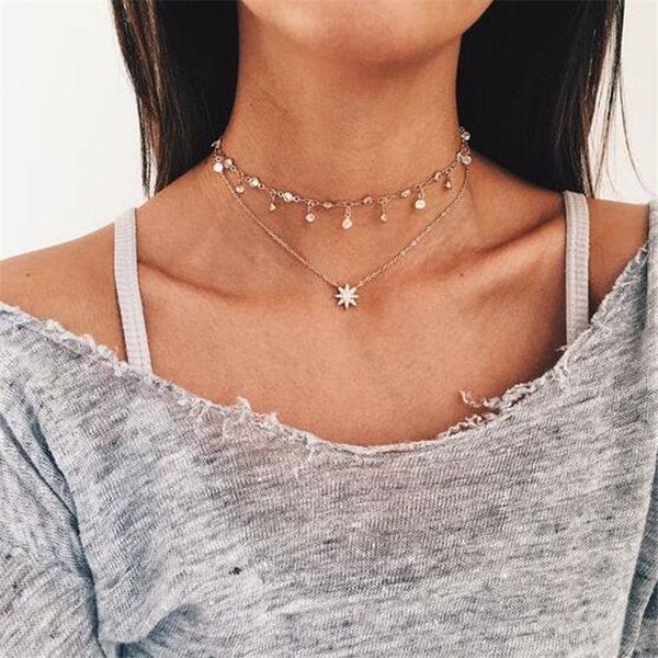 chokers winterxue boho collare crystal choker necklaces for women vintage selling gold chian statement maxi jewelry, Golden;silver
chokers winterxue boho collare crystal choker necklaces for women vintage selling gold chian statement maxi jewelry, Golden;silver