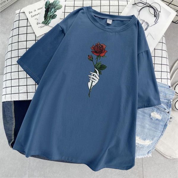 women's t-shirt beautiful red rose flower print womens t shirts hip hop street shirt harajuku o-neck fashion women tshirt summer 2021, White
women's t-shirt beautiful red rose flower print womens t shirts hip hop street shirt harajuku o-neck fashion women tshirt summer 2021, White