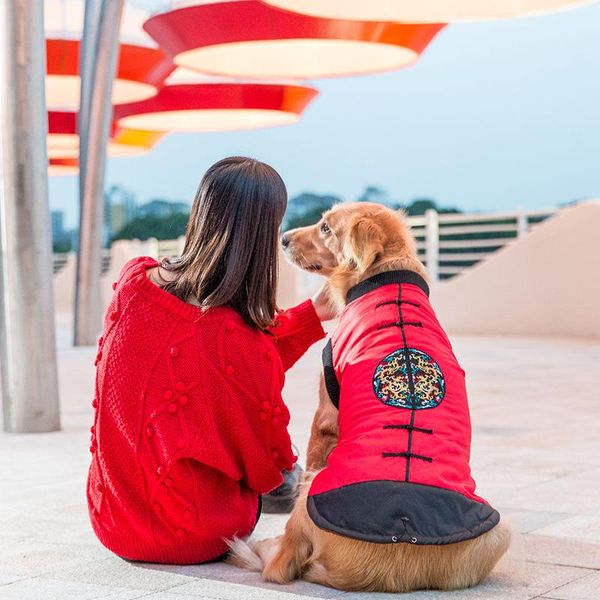 dog apparel big tang suit year clothes medium and large golden retriever samoyed labrador autumn winter thickened pet clothing
dog apparel big tang suit year clothes medium and large golden retriever samoyed labrador autumn winter thickened pet clothing