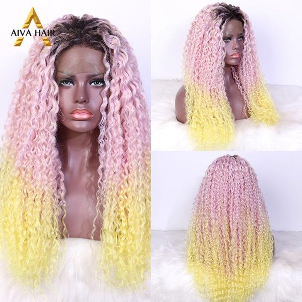 synthetic wigs aiva hair arrivial yellow wig glueless lace front heat resistant pink cosplay for black women
synthetic wigs aiva hair arrivial yellow wig glueless lace front heat resistant pink cosplay for black women