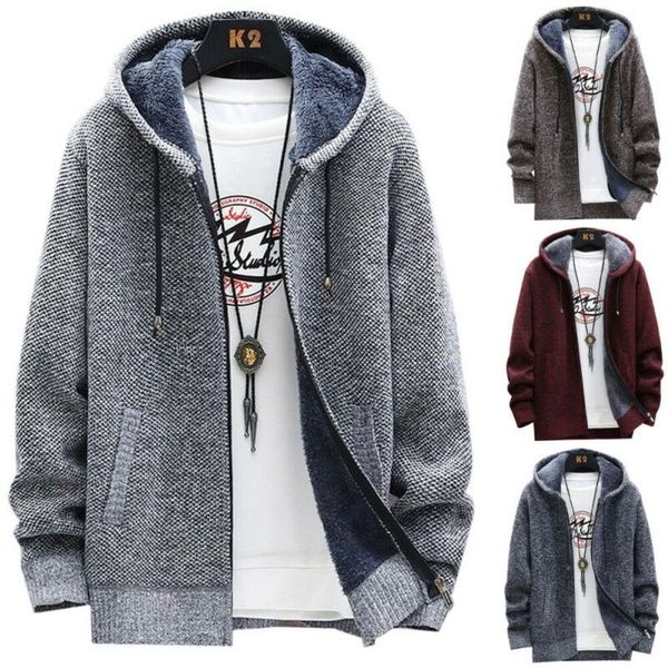 men's hoodies & sweatshirts men plain zip up hooded thick fleece lined soft jacket winter warm coat outwear, Black
men's hoodies & sweatshirts men plain zip up hooded thick fleece lined soft jacket winter warm coat outwear, Black