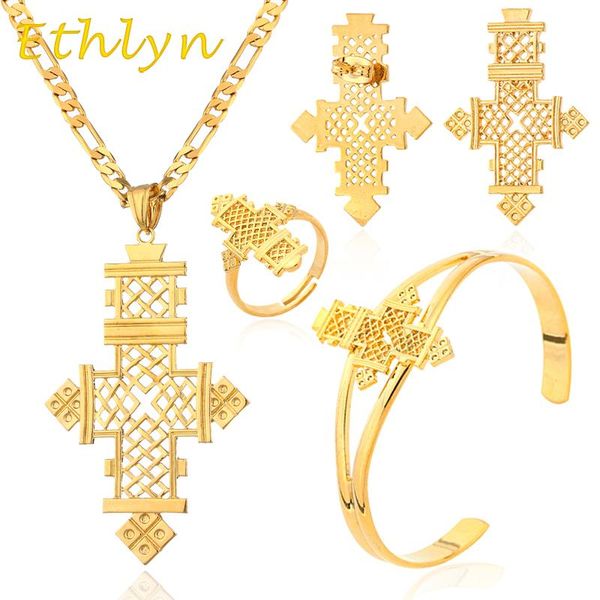 earrings & necklace ethlyn ethiopia cross pendant rings bracelets sets gold color jewelry for ethiopian eritrean women designs s33, Silver
earrings & necklace ethlyn ethiopia cross pendant rings bracelets sets gold color jewelry for ethiopian eritrean women designs s33, Silver