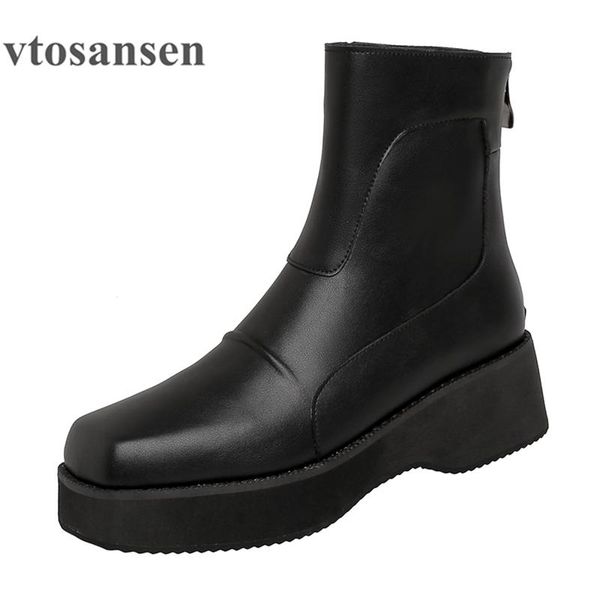 boots sho 2021 fasll black fashion women platform warm shoes mid-calf ankle zipper botas mujer high quality
boots sho 2021 fasll black fashion women platform warm shoes mid-calf ankle zipper botas mujer high quality