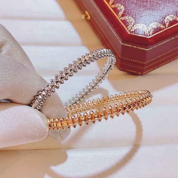 bangle luxury jewelry marking rivets rose gold platinum bracelet for women fashion wedding party classic 2021 trends, Black
bangle luxury jewelry marking rivets rose gold platinum bracelet for women fashion wedding party classic 2021 trends, Black
