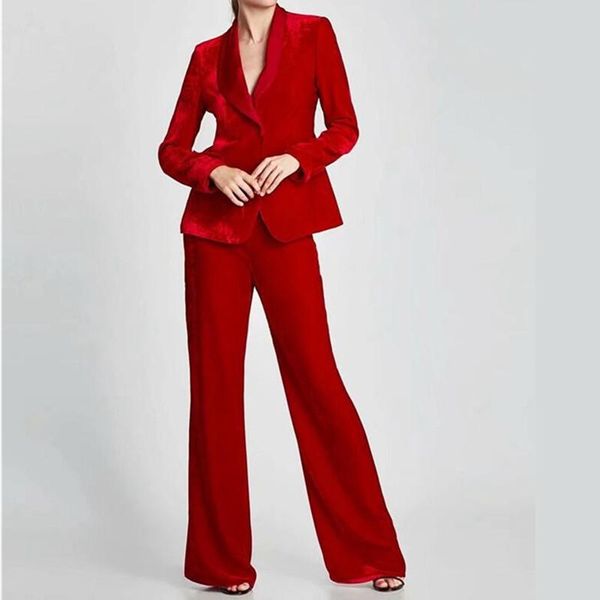 women's two piece pants velvet suits for women notch lapel jacket+pants business pantsuit office style female trouser suit custom made, White
women's two piece pants velvet suits for women notch lapel jacket+pants business pantsuit office style female trouser suit custom made, White
