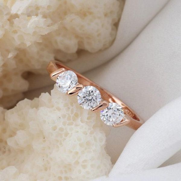 cluster rings crystal ring for women european and american fashion simple jewelry promise date gift wedding 2021 wome, Golden;silver