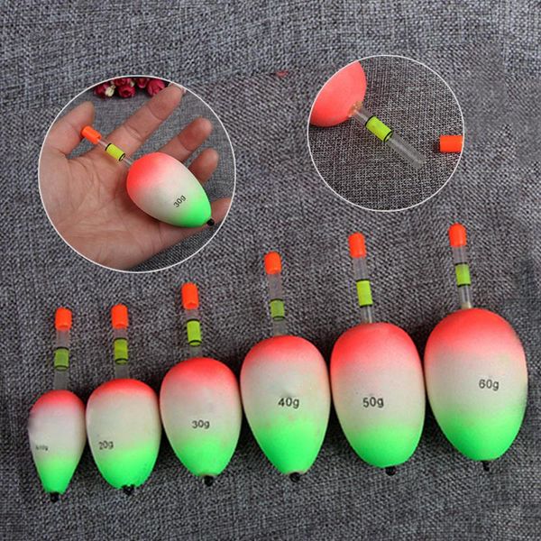 5pcs/set eva luminous floating floats sea rock fishing striking hard tail belly 10/20/30/40/50/60g ha accessories
5pcs/set eva luminous floating floats sea rock fishing striking hard tail belly 10/20/30/40/50/60g ha accessories