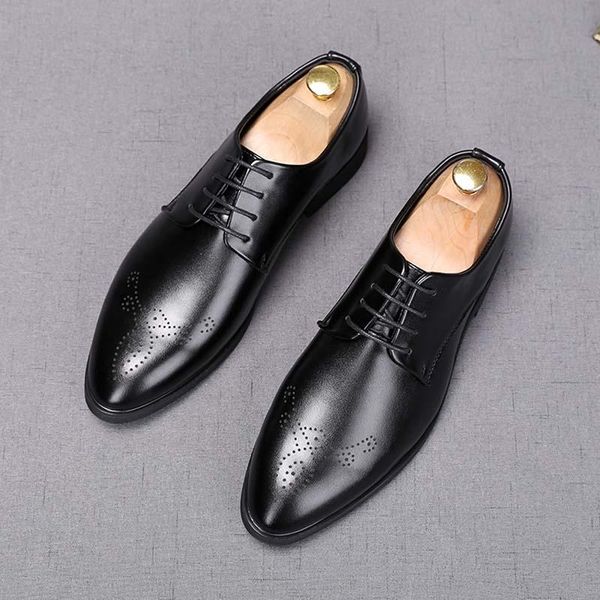 dress shoes unique men's wedding formal office sapato social masculino party business prom footwear heren schoenen, Black
dress shoes unique men's wedding formal office sapato social masculino party business prom footwear heren schoenen, Black