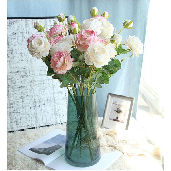 decorative flowers & wreaths 61cm 3heads silk roses artificial peony flower home garden bedroom living room decoration fake party festival s
decorative flowers & wreaths 61cm 3heads silk roses artificial peony flower home garden bedroom living room decoration fake party festival s