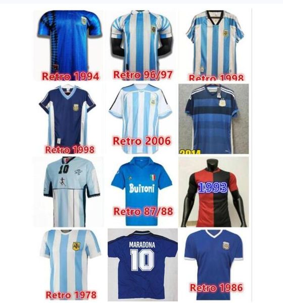 retro version 1978 1986 1994 1996 argentina home soccer jersey messi maradona caniggia quality batistuta 94 95 retro classic football shirt, Black;yellow
retro version 1978 1986 1994 1996 argentina home soccer jersey messi maradona caniggia quality batistuta 94 95 retro classic football shirt, Black;yellow