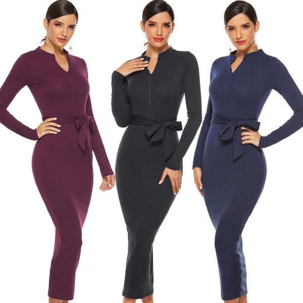 casual dresses autumn winter bodycon dress women 2021 knitted v-neck bandage wrap celebrity elegant long sweater, Black;gray
casual dresses autumn winter bodycon dress women 2021 knitted v-neck bandage wrap celebrity elegant long sweater, Black;gray