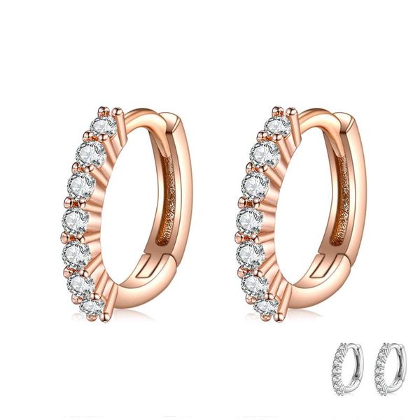 hoop & huggie silverhoo 925 sterling silver round earrings for women dazzling 5a clear cubic zirconia anniversary fine jewelry, Golden;silver
hoop & huggie silverhoo 925 sterling silver round earrings for women dazzling 5a clear cubic zirconia anniversary fine jewelry, Golden;silver