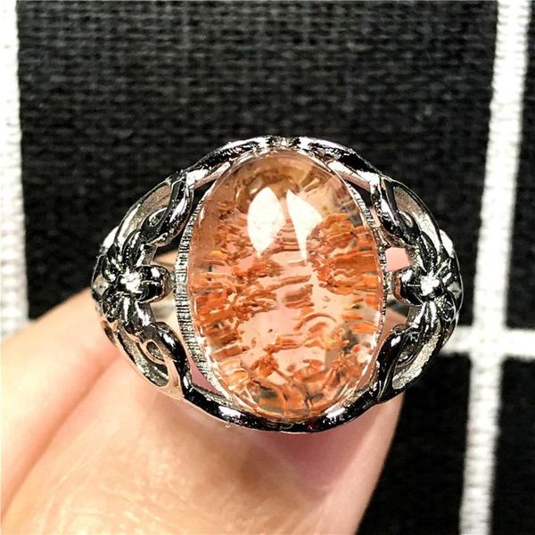 cluster rings 16x10mm natural red ghost phantom quartz crystal ring jewelry for woman man love beads garden silver adjustable, Golden;silver
cluster rings 16x10mm natural red ghost phantom quartz crystal ring jewelry for woman man love beads garden silver adjustable, Golden;silver