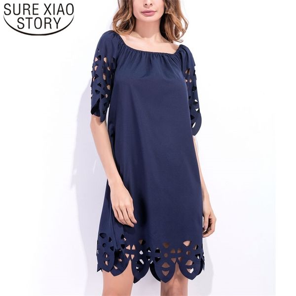 women fashion dresses arrival dress elegant solid half a-line hollow out petal sleeve empire slash neck 3338 50 210510, Black;gray
women fashion dresses arrival dress elegant solid half a-line hollow out petal sleeve empire slash neck 3338 50 210510, Black;gray