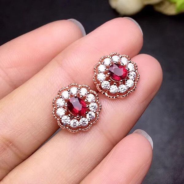stud flower red crystal ruby zircon diamonds gemstones earrings for women 14k rose gold color fine fashion jewelry bijoux gifts, Golden;silver
stud flower red crystal ruby zircon diamonds gemstones earrings for women 14k rose gold color fine fashion jewelry bijoux gifts, Golden;silver