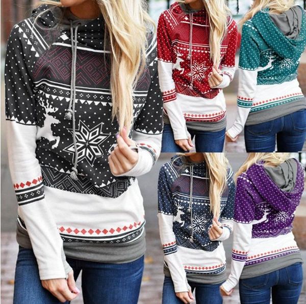 women's hoodies & sweatshirts christmas hoodie women 2021 spring autumn lovely moose harajuku snow polka dots clothing designer sweatsh, Black
women's hoodies & sweatshirts christmas hoodie women 2021 spring autumn lovely moose harajuku snow polka dots clothing designer sweatsh, Black