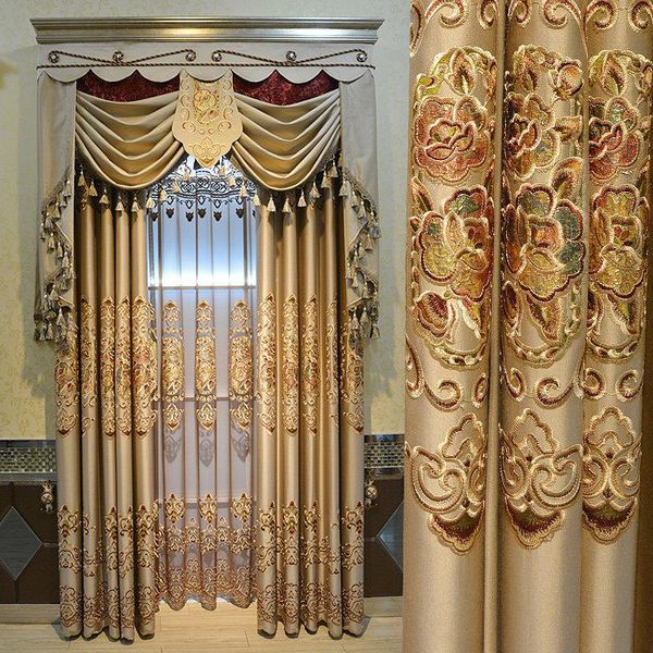curtain & drapes european luxury royal embroidered shade curtains for living room with high-grade voile the bedroom /kitchen
curtain & drapes european luxury royal embroidered shade curtains for living room with high-grade voile the bedroom /kitchen