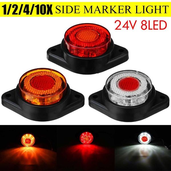 emergency lights 24v 8 led round car truck side marker clearance lamp signal tail light indicator for trailer bus caravan lorry van
emergency lights 24v 8 led round car truck side marker clearance lamp signal tail light indicator for trailer bus caravan lorry van