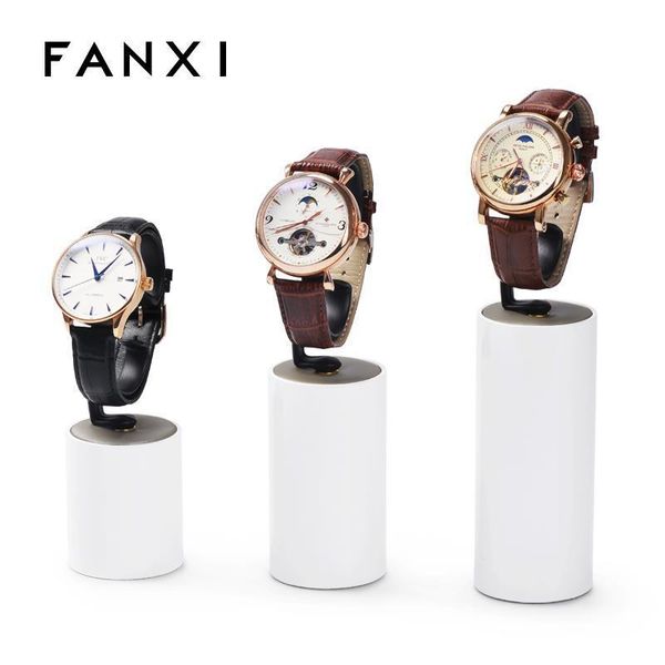jewelry pouches, bags metal watch display stand white light luxury creative cylindrical, Pink;blue 
jewelry pouches, bags metal watch display stand white light luxury creative cylindrical, Pink;blue