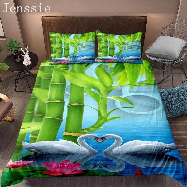 bedding sets 3d print bamboo forest set flowing water stone duvet covers swan zen quilt cover 3pcs home textile for kids adults
bedding sets 3d print bamboo forest set flowing water stone duvet covers swan zen quilt cover 3pcs home textile for kids adults