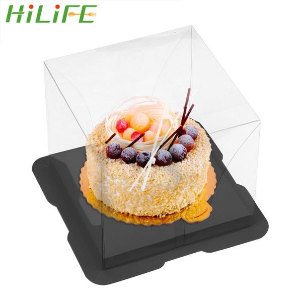 gift wrap hilife pet clear cupcake box square candy cake food transport weddding party packing with bottom bracket
gift wrap hilife pet clear cupcake box square candy cake food transport weddding party packing with bottom bracket