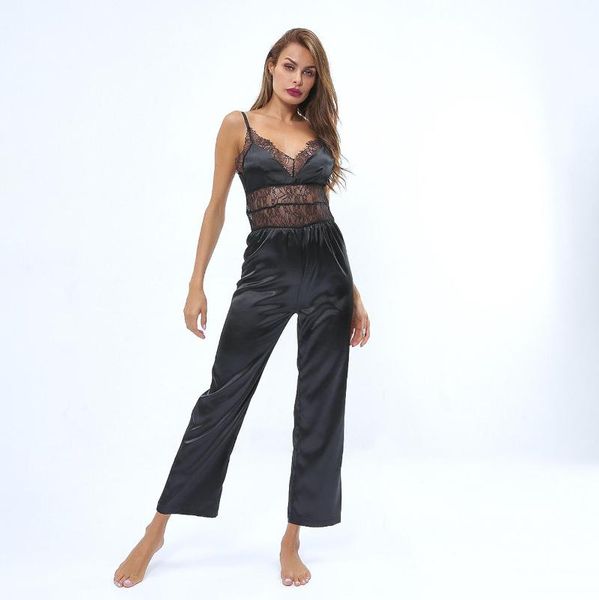 women's jumpsuits & rompers ahvit sheer mesh patchwork see through party women sleeveless deep v neck slim fit nightclub romper de-p688, Black;white
women's jumpsuits & rompers ahvit sheer mesh patchwork see through party women sleeveless deep v neck slim fit nightclub romper de-p688, Black;white