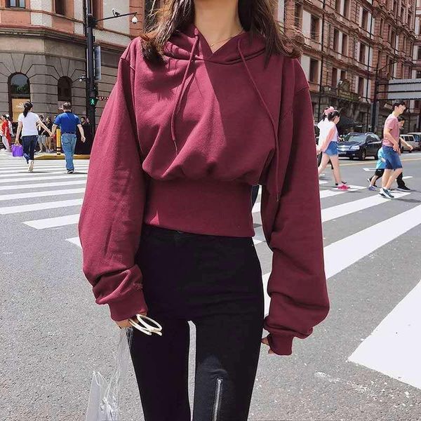 women's hoodies & sweatshirts goth hoodie y2k harajuku solid color 2021 winter long-sleeve corset female version of the tide loose thin, Black
women's hoodies & sweatshirts goth hoodie y2k harajuku solid color 2021 winter long-sleeve corset female version of the tide loose thin, Black