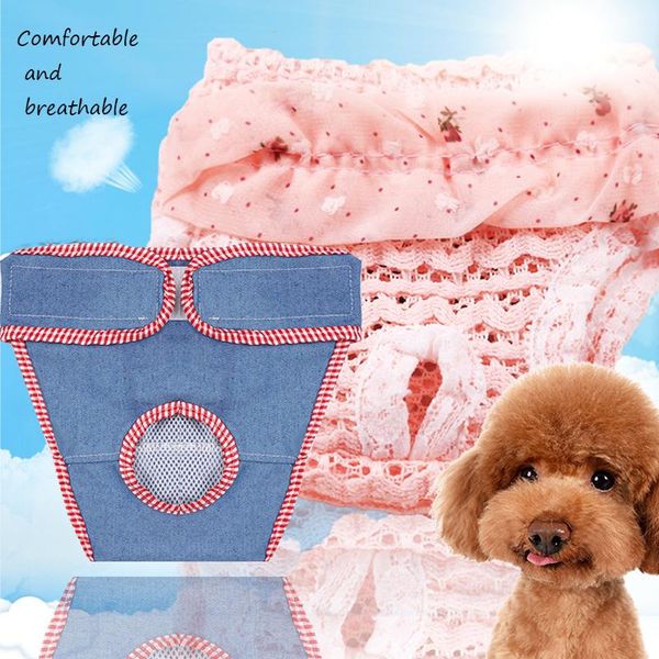dog apparel cute dogs sanitary physiological chiffon washable pet underpants shorts underwear lace side pants
dog apparel cute dogs sanitary physiological chiffon washable pet underpants shorts underwear lace side pants
