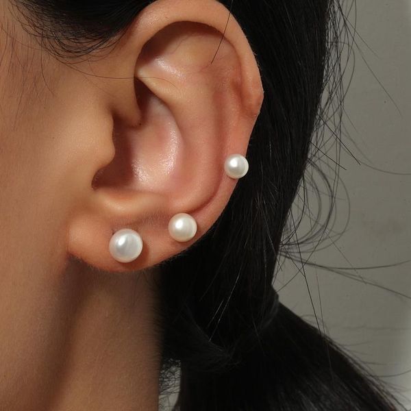 stud 6pcs fashion simple pearl earrings for women temperament trend round three-piece set ear studs jewelry accessories, Golden;silver
stud 6pcs fashion simple pearl earrings for women temperament trend round three-piece set ear studs jewelry accessories, Golden;silver