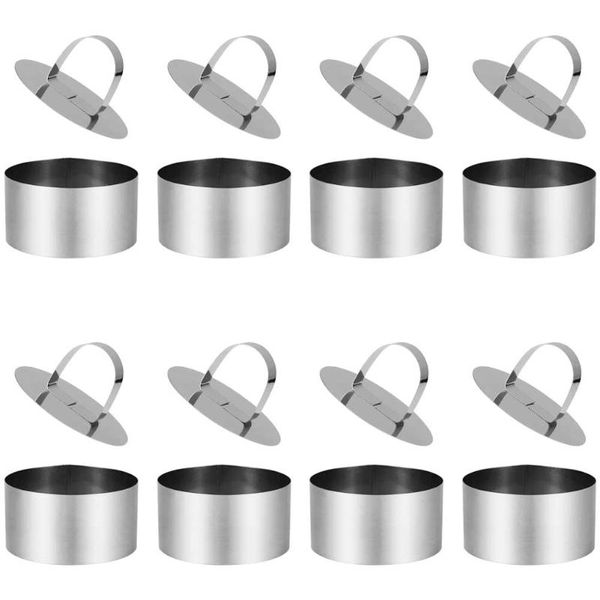 baking & pastry tools 8pcs cake rings mousse small food mould for and pancake, round form dessert set
baking & pastry tools 8pcs cake rings mousse small food mould for and pancake, round form dessert set