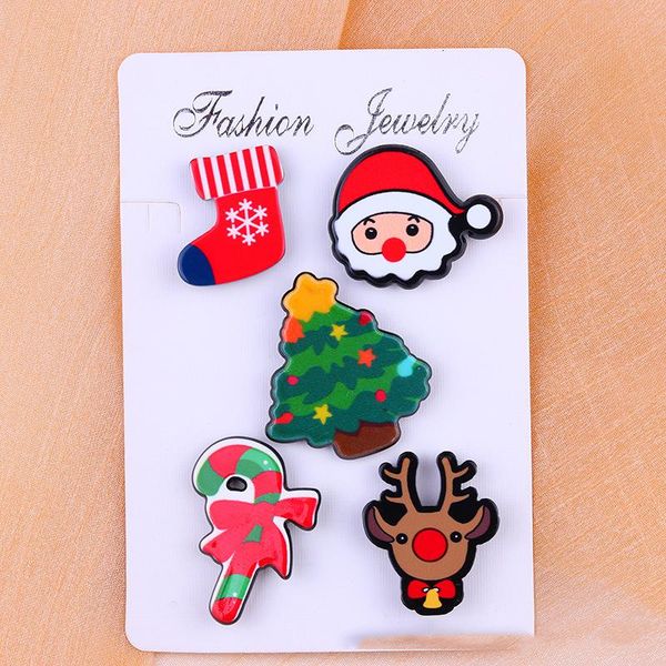 pins, brooches acrylic brooch resin badge christmas tree elk santa claus bell snowflake, Gray
pins, brooches acrylic brooch resin badge christmas tree elk santa claus bell snowflake, Gray