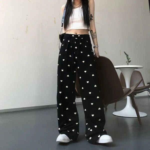 women's pants & capris mingliusili harajuku print wide leg pant summer fashion trousers women high waist streetwear casual loose black, Black;white
women's pants & capris mingliusili harajuku print wide leg pant summer fashion trousers women high waist streetwear casual loose black, Black;white