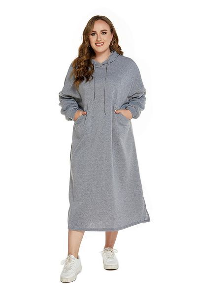 plus size dresses 2021 autumn winter dress woman hooded long sleeve solid casual pockets loose women clothing, Black
plus size dresses 2021 autumn winter dress woman hooded long sleeve solid casual pockets loose women clothing, Black