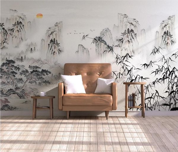 wallpapers ainyoousem ink painting landscape bamboo living room backgroundwall papier peint papel de parede wallpaper 3d stickers 
wallpapers ainyoousem ink painting landscape bamboo living room backgroundwall papier peint papel de parede wallpaper 3d stickers