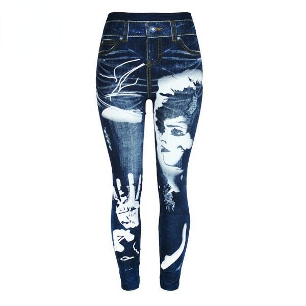 women's pants & capris autumn burst female imitation jean leggings cotton fashion print high waist nine - minute, Black;white
women's pants & capris autumn burst female imitation jean leggings cotton fashion print high waist nine - minute, Black;white
