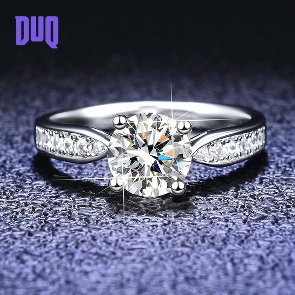 cluster rings duq 925 sterling silver 1 d-color sparkling moissanite simple style engagement birthday gifts fine jewelry, Golden;silver
cluster rings duq 925 sterling silver 1 d-color sparkling moissanite simple style engagement birthday gifts fine jewelry, Golden;silver