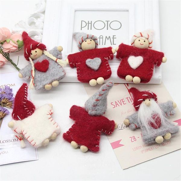 christmas decorations 2022 year elf diy handmade xmas tree santa claus wool felt ornament doll
christmas decorations 2022 year elf diy handmade xmas tree santa claus wool felt ornament doll