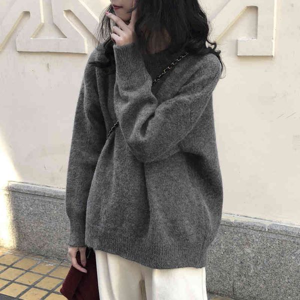 women's sweaters korean winter roll thick female neck-solid casual nightgown all games warm pullover wind lazy lady coat 7l2d, White;black
women's sweaters korean winter roll thick female neck-solid casual nightgown all games warm pullover wind lazy lady coat 7l2d, White;black