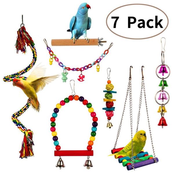 other bird supplies birds pets parrot ladders wooden climbing toy hanging colorful balls net rope stand swing toys
other bird supplies birds pets parrot ladders wooden climbing toy hanging colorful balls net rope stand swing toys