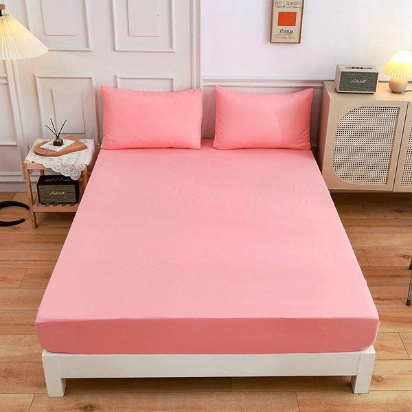 pink solid color bed cover tatami mattress protector with elastic 3pcs/set student adutls fitted sheet case sheets & sets
pink solid color bed cover tatami mattress protector with elastic 3pcs/set student adutls fitted sheet case sheets & sets