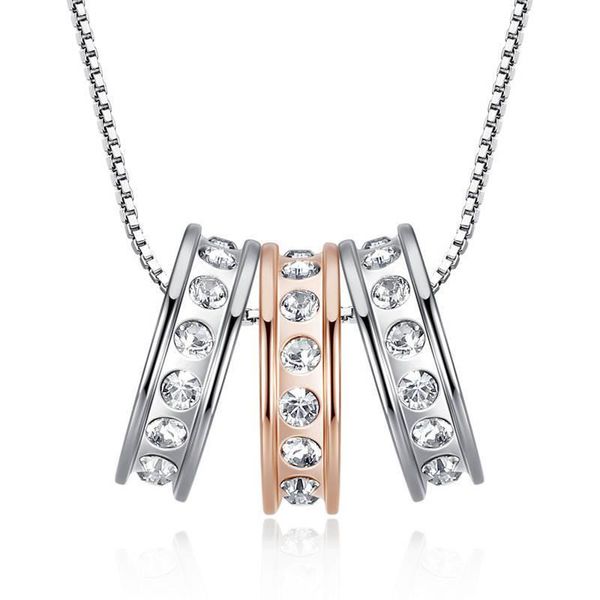 pendant necklaces hpxmas trendy tricyclic circle round zircon crystal dainty for women allergy ladies jewelry accessories, Silver
pendant necklaces hpxmas trendy tricyclic circle round zircon crystal dainty for women allergy ladies jewelry accessories, Silver