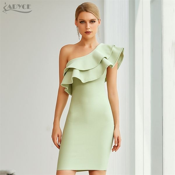summer women one shoulder ruffles mini bandage dress sleeveless green club celebrity runway party lady 210507, Black;gray
summer women one shoulder ruffles mini bandage dress sleeveless green club celebrity runway party lady 210507, Black;gray