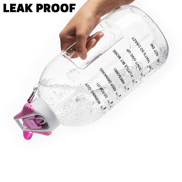 water bottle leakproof large capacity portable with time marker & straw for outdoor indoor sports fitness hiking camping
water bottle leakproof large capacity portable with time marker & straw for outdoor indoor sports fitness hiking camping