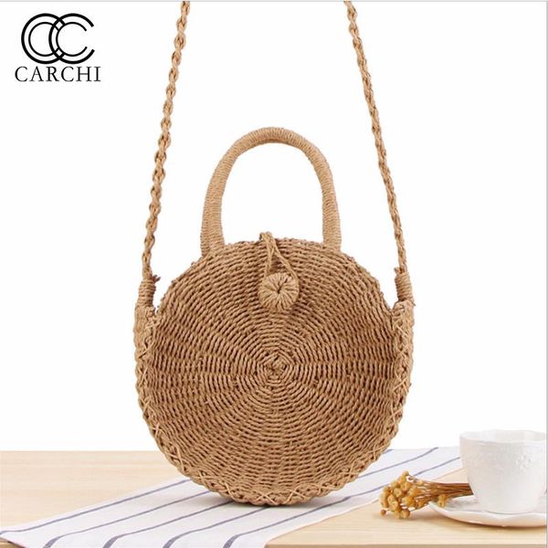 waist bags carchi 2021 round straw bag women summer rattan handbag woven beach pouch shopping pack bolsa feminina
waist bags carchi 2021 round straw bag women summer rattan handbag woven beach pouch shopping pack bolsa feminina