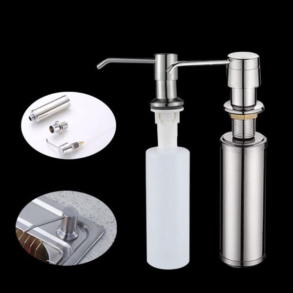 sink manual soap dispenser for kitchen accessories plastic abs stainless steel wire drawing clean bottle washing pots creative liquid
sink manual soap dispenser for kitchen accessories plastic abs stainless steel wire drawing clean bottle washing pots creative liquid