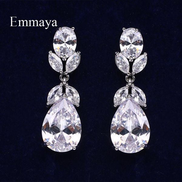 stud emmaya charming water-drop shape earring female shiny cubic zircon decoration three colors choice trend party jewelry, Golden;silver
stud emmaya charming water-drop shape earring female shiny cubic zircon decoration three colors choice trend party jewelry, Golden;silver